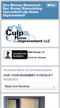 Mobile Screenshot of culphomeimprovement.com